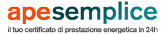 APE attestato di prestazione energetica Logo